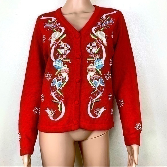 Bechamel PetiteS Ugly Sweater Christmas Red PS - Picture 1 of 7